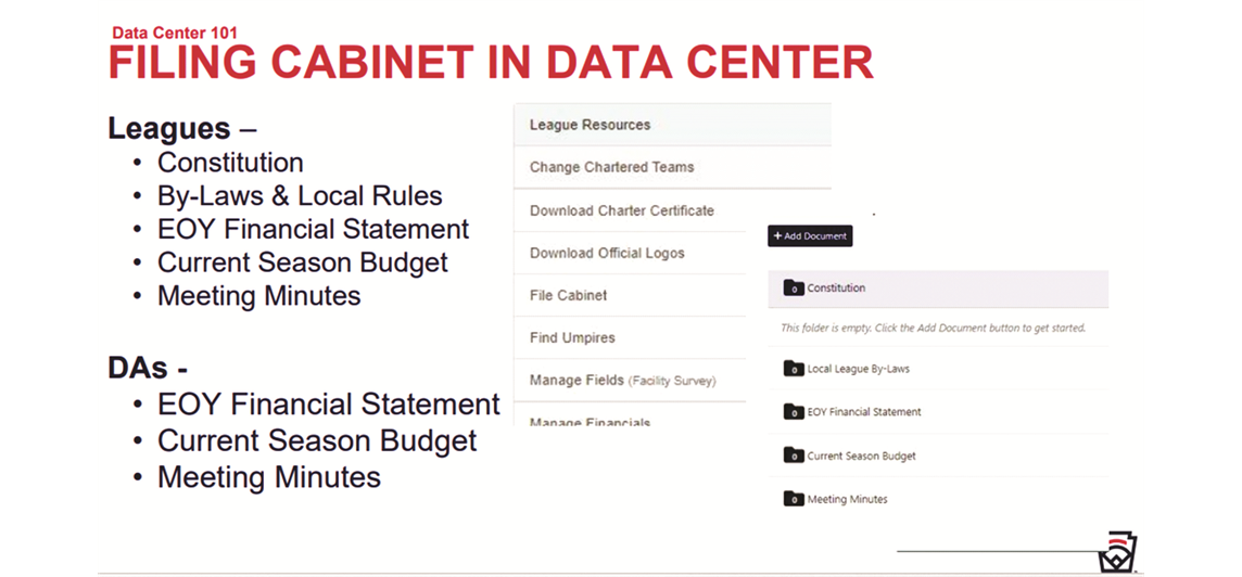 UPDATES to DATA CENTER